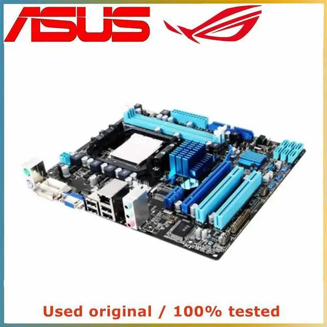 Alt view image 3 of 3 - For M4A78LT-M PLUS Computer Motherboard AM3 DDR3 16G For 760G Desktop Mainboard USB2.0 SATA II