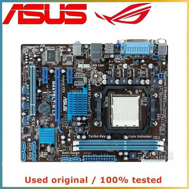 Main image of For M4A78LT-M LX Computer Motherboard AM3 DDR3 16G For 760G Desktop Mainboard USB2.0 SATA II