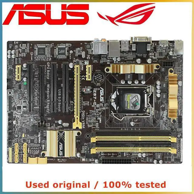 Main image of For Z87-C Computer Motherboard LGA 1150 DDR3 32G For Z87 Desktop Mainboard SATA III PCI-E 3.0 X16