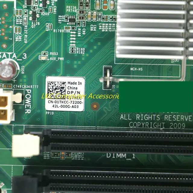 Alt view image 4 of 7 - FOR OptiPlex 960 DT 960DT Desktop Motherboard F428D 0F428D CN-0F428D Q45 DDR2 LGA775 Mainboard 100% Tested