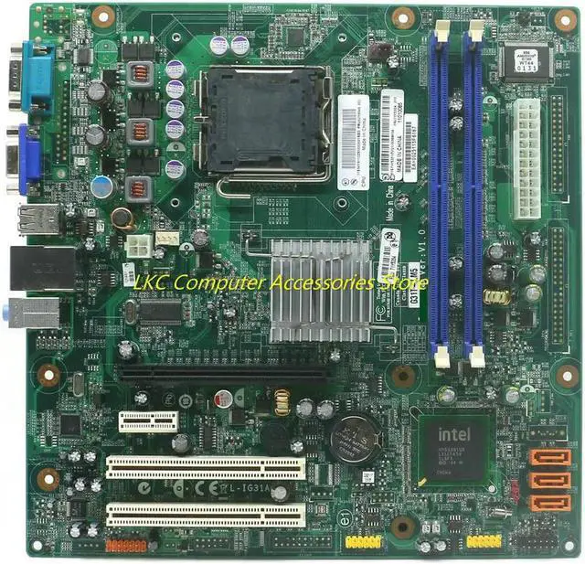 Main image of For A580E Desktop Motherboard L-IG31A G31T-LM LGA775 DDR2 71Y5354 Mainboard 100% Tested