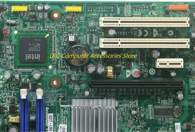 Alt view image 3 of 4 - For A580E Desktop Motherboard L-IG31A G31T-LM LGA775 DDR2 71Y5354 Mainboard 100% Tested