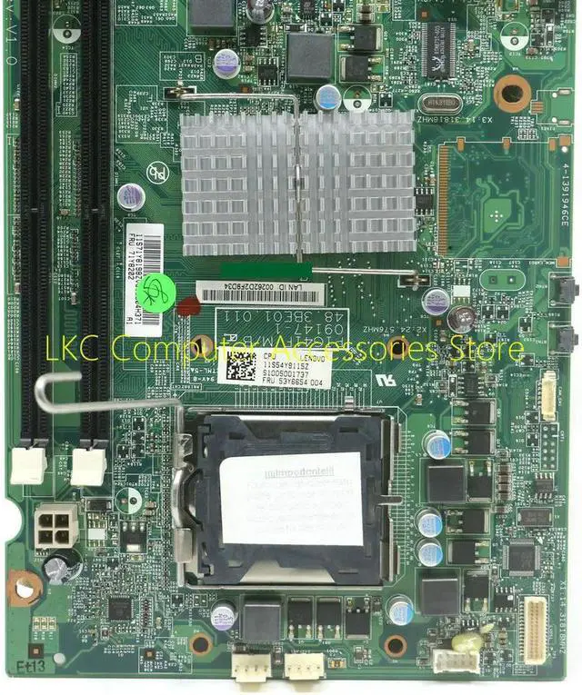Alt view image 3 of 4 - For A70Z A7000 AIO All-In-One Motherboard L-IG41S PIG41F 09147-1 48.3BE01.011 71Y8202 53Y6654 Mainboard 100%Tested