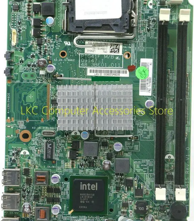 Alt view image 4 of 4 - For A70Z A7000 AIO All-In-One Motherboard L-IG41S PIG41F 09147-1 48.3BE01.011 71Y8202 53Y6654 Mainboard 100%Tested