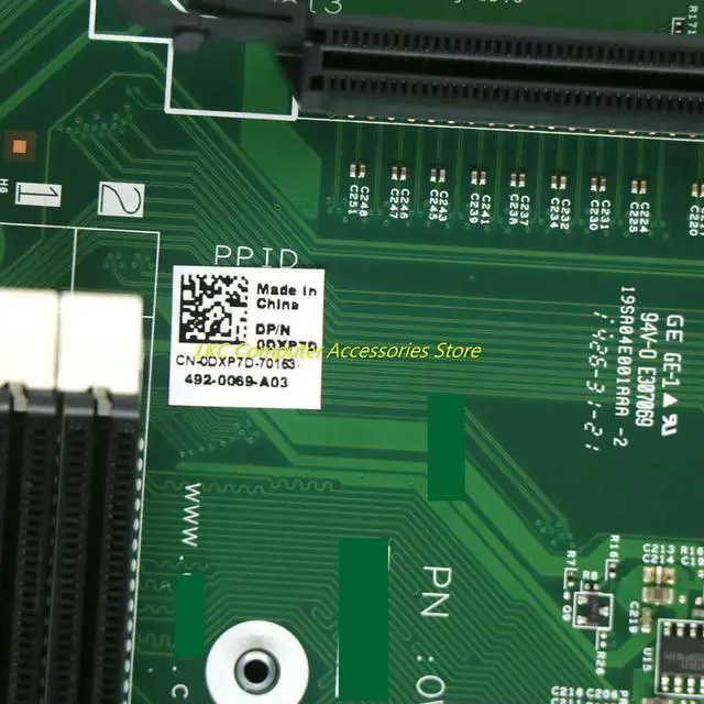 Alt view image 2 of 4 - For Vostro 3901 V3901 Desktop Motherboard DXP7D 0DXP7D CN-0DXP7D MAA78R/Superior 13073-1 0WP86 Mainboard 100% Tested