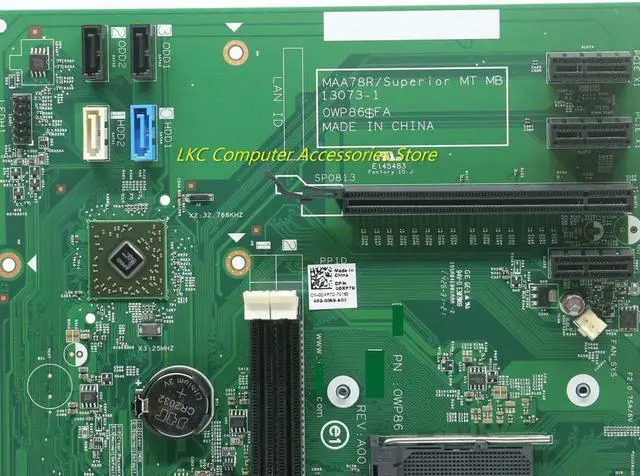 Alt view image 4 of 4 - For Vostro 3901 V3901 Desktop Motherboard DXP7D 0DXP7D CN-0DXP7D MAA78R/Superior 13073-1 0WP86 Mainboard 100% Tested