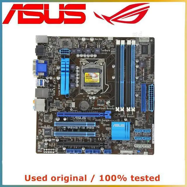 Main image of For H55 For P7H55-M PLUS Computer Motherboard LGA 1156 DDR3 8G Desktop Mainboard SATA II PCI-E 2.0 X16