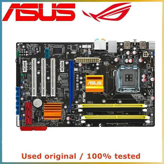 Main image of For P45 For P5Q SE2 Computer Motherboard LGA 775 DDR2 16G Desktop Mainboard SATA II PCI-E 2.0 X16