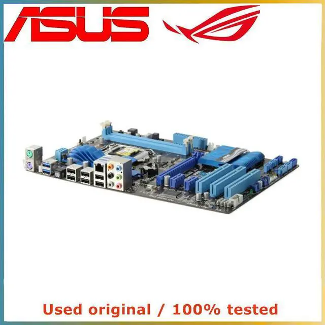 Alt view image 3 of 4 - For P8H61 PRO Computer Motherboard LGA 1155 DDR3 16G For H61 P8H61 Desktop Mainboard SATA II PCI-E 2.0 X16