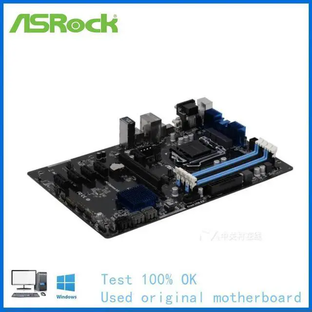 Alt view image 3 of 4 - B85 Mainboard LGA1150 B85 Anniversary Motherboard LGA 1150 DDR3 16G PCI-E 3.0 USB3.0 PRO 6GPU ATX