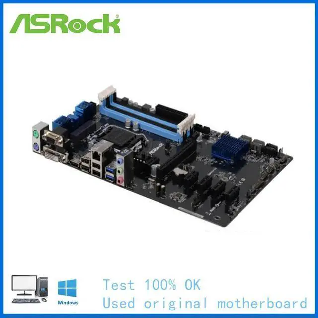Alt view image 2 of 4 - B85 Mainboard LGA1150 B85 Anniversary Motherboard LGA 1150 DDR3 16G PCI-E 3.0 USB3.0 PRO 6GPU ATX