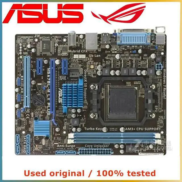 Main image of For M5A78L-M LX PLUS Computer Motherboard AM3+ AM3 DDR3 16G For 760G Desktop Mainboard USB2.0 SATA II