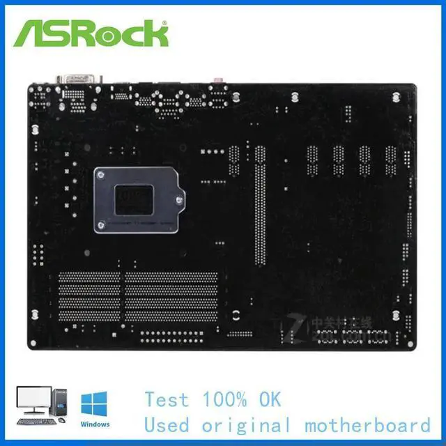 Alt view image 4 of 4 - B85 Mainboard LGA1150 B85 Anniversary Motherboard LGA 1150 DDR3 16G PCI-E 3.0 USB3.0 PRO 6GPU ATX