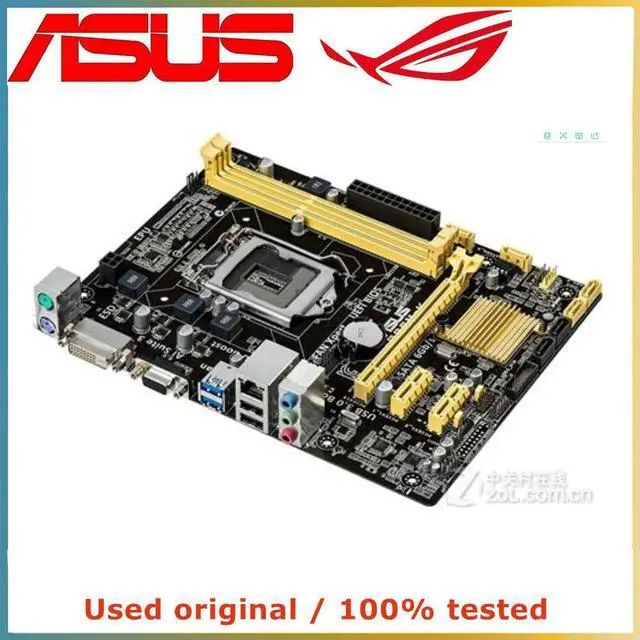Alt view image 2 of 4 - For B85M-K Computer Motherboard LGA 1150 DDR3 16G For B85 Desktop Mainboard SATA III PCI-E 3.0 X16