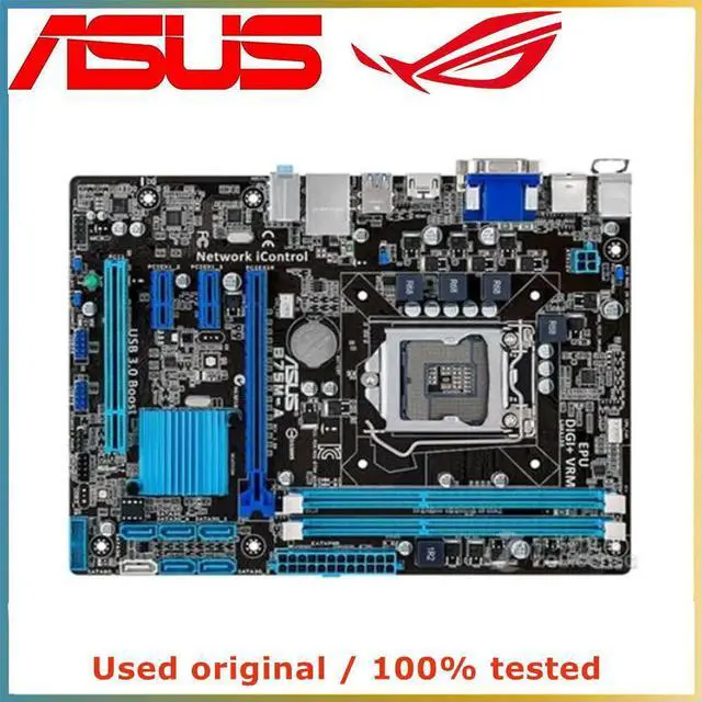 Main image of For B75M-A Computer Motherboard LGA 1155 DDR3 16G For B75 P8B75 Desktop Mainboard SATA III PCI-E 3.0 X16