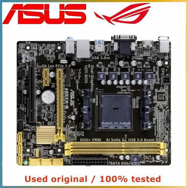 Main image of For A88X For A88XM-E Computer Motherboard FM2 FM2+ DDR3 32G Desktop Mainboard  SATA III USB PCI-E 3.0 X16