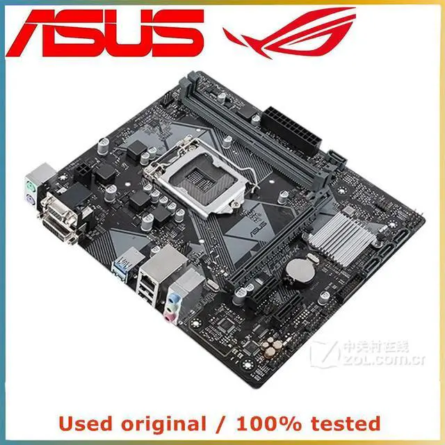 Alt view image 4 of 4 - For PRIME H310M-K Computer Motherboard LGA 1151 DDR4 32GB For H310 Desktop Mainboard PCI-E 3.0 X16