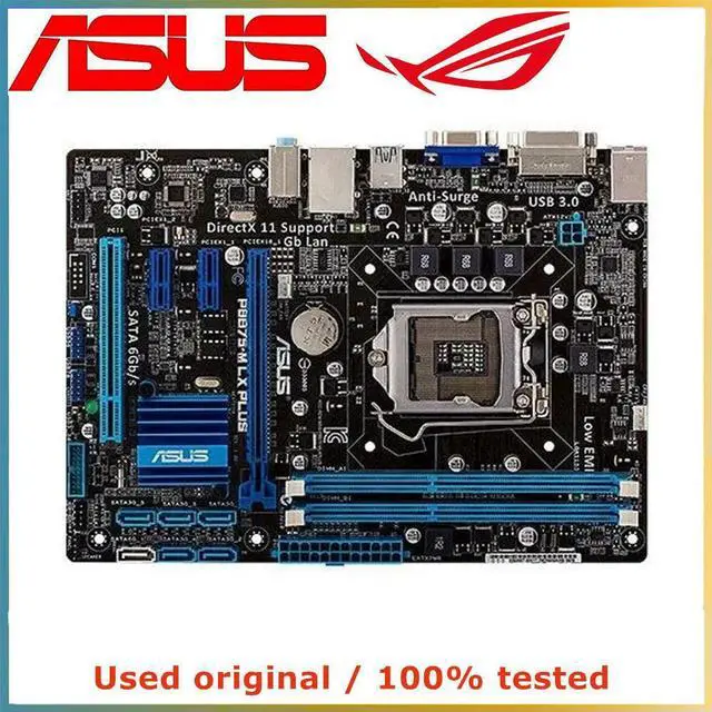 Main image of For P8B75-M LX PLUS Computer Motherboard LGA 1155 DDR3 16G For B75 P8B75 Desktop Mainboard SATA III PCI-E 3.0 X16