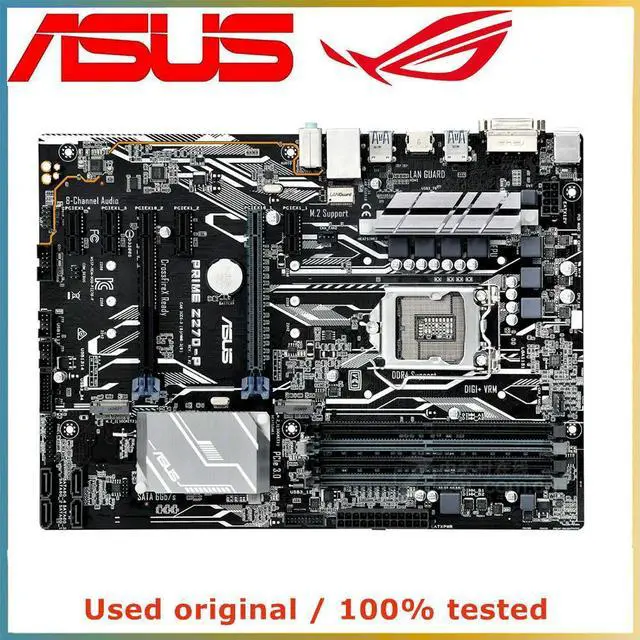 Main image of Z270P For PRIME Z270-P Computer Motherboard LGA 1151 DDR4 64GB For Z270 Desktop Mainboard M.2 NVME PCI-E 3.0 X16