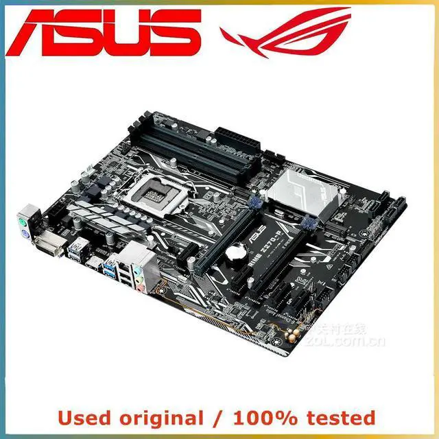 Alt view image 3 of 4 - Z270P For PRIME Z270-P Computer Motherboard LGA 1151 DDR4 64GB For Z270 Desktop Mainboard M.2 NVME PCI-E 3.0 X16