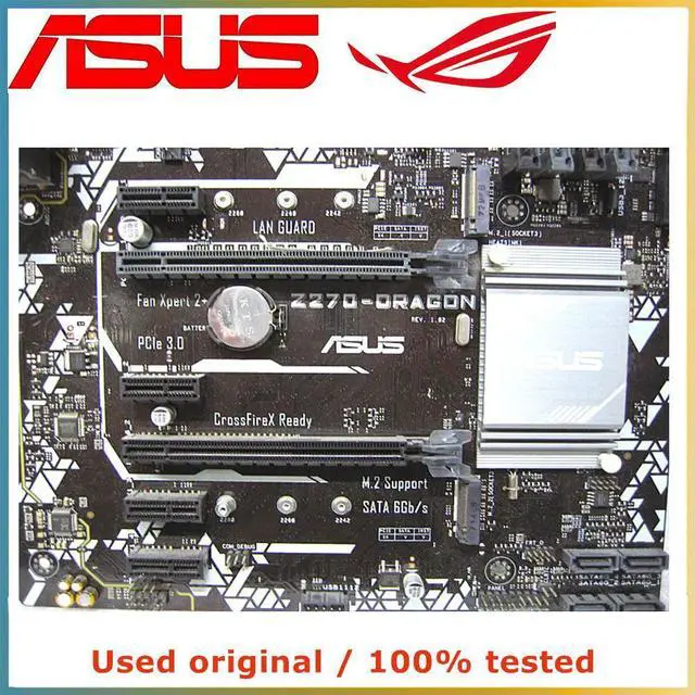 Alt view image 3 of 4 - For Z270-DRAGON Computer Motherboard LGA 1151 DDR4 64GB For Z270 Desktop Mainboard M.2 NVME PCI-E 3.0 X16