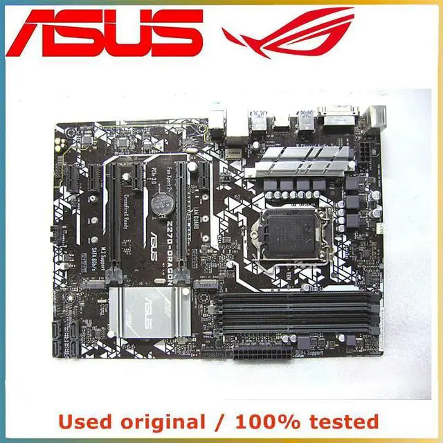 Main image of For Z270-DRAGON Computer Motherboard LGA 1151 DDR4 64GB For Z270 Desktop Mainboard M.2 NVME PCI-E 3.0 X16