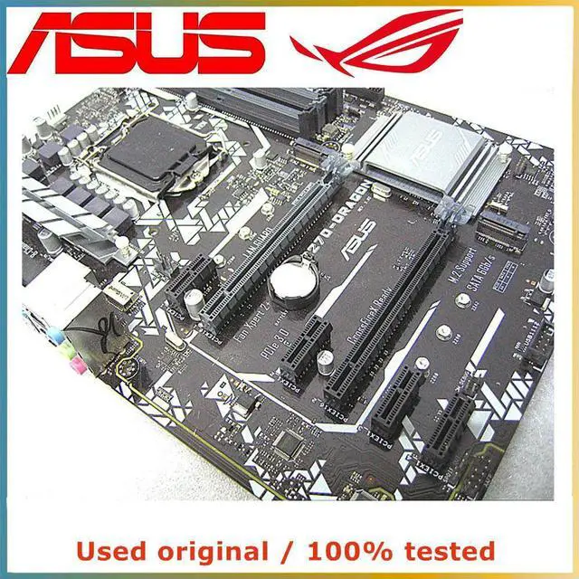 Alt view image 4 of 4 - For Z270-DRAGON Computer Motherboard LGA 1151 DDR4 64GB For Z270 Desktop Mainboard M.2 NVME PCI-E 3.0 X16