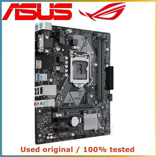 Alt view image 3 of 4 - For PRIME H310M-E Computer Motherboard LGA 1151 DDR4 32GB For H310 Desktop Mainboard PCI-E 3.0 X16