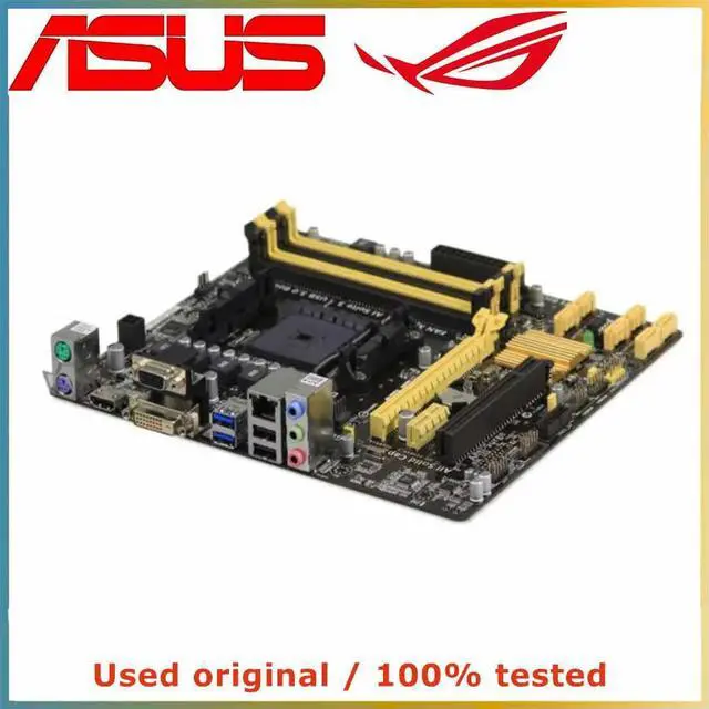 Alt view image 2 of 4 - For A88X For A88XM-A Computer Motherboard FM2 FM2+ DDR3 64G Desktop Mainboard  SATA III USB PCI-E 3.0 X16