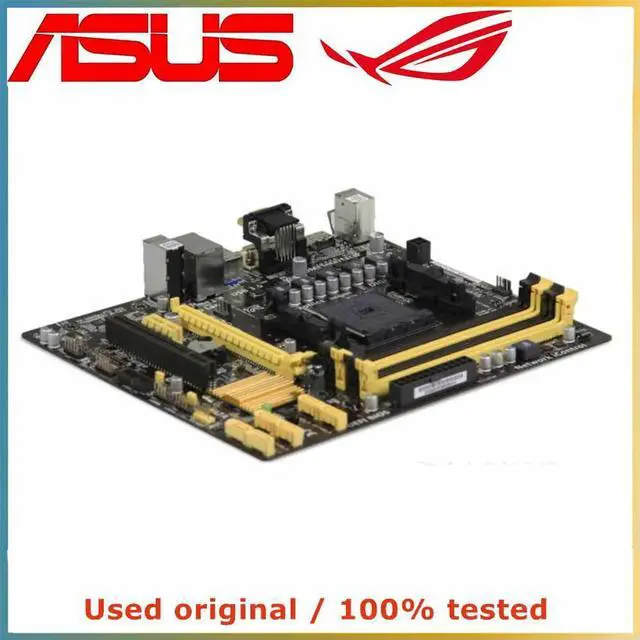 Alt view image 3 of 4 - For A88X For A88XM-A Computer Motherboard FM2 FM2+ DDR3 64G Desktop Mainboard  SATA III USB PCI-E 3.0 X16