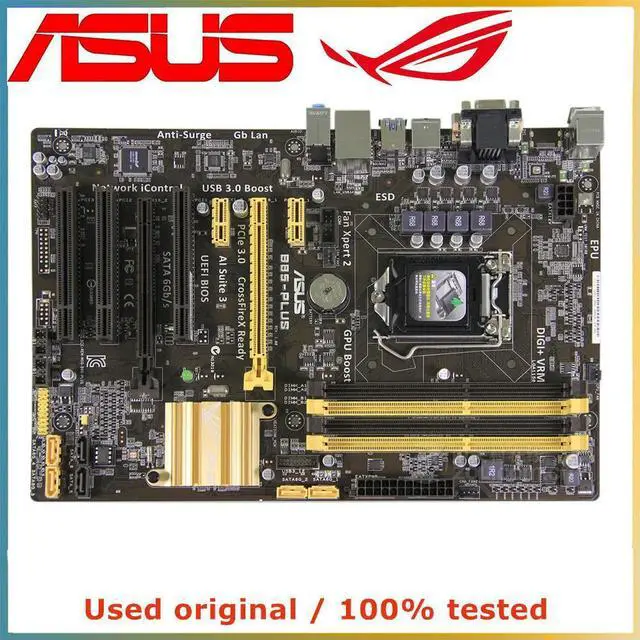 Main image of For B85-PLUS Computer Motherboard LGA 1150 DDR3 32G For B85 Desktop Mainboard SATA III PCI-E 3.0 X16