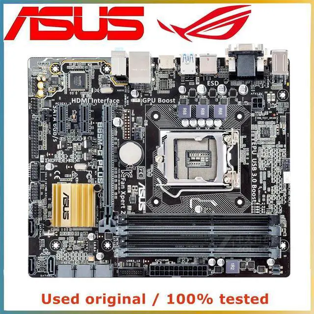 Main image of For B85M-G PLUS Computer Motherboard LGA 1150 DDR3 32G For B85 Desktop Mainboard SATA III PCI-E 3.0 X16