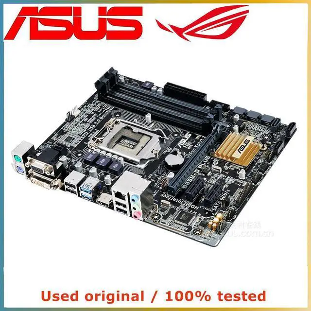 Alt view image 3 of 4 - For B85M-G PLUS Computer Motherboard LGA 1150 DDR3 32G For B85 Desktop Mainboard SATA III PCI-E 3.0 X16