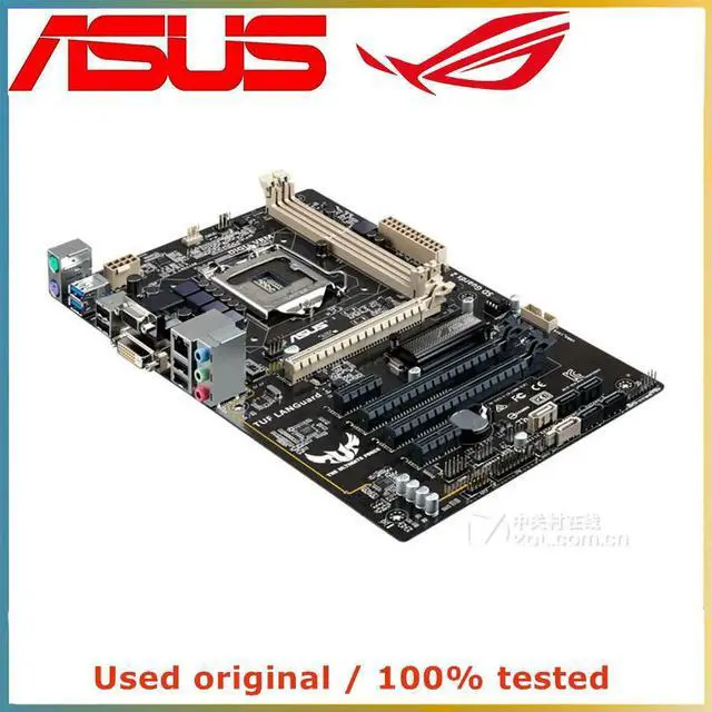 Alt view image 4 of 4 - For TROOPER B85 Computer Motherboard LGA 1150 DDR3 16G For B85 Desktop Mainboard SATA III PCI-E 3.0 X16