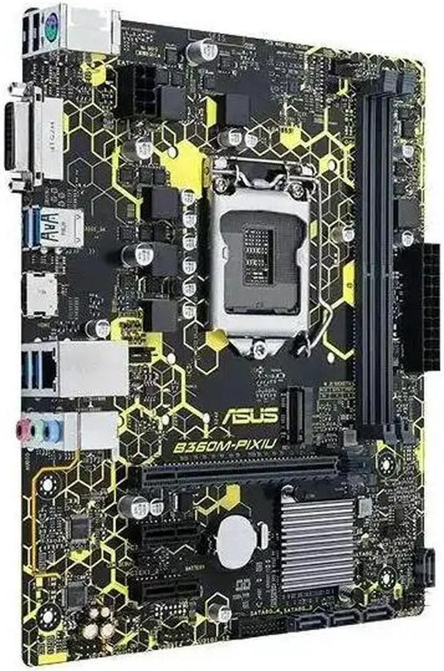 Alt view image 2 of 4 - B360M-PIXIU V2 Micro ATX Motherboard B360 LGA 1151 Socket Supports Core i5 8400 8500 8600 9400F 9500F i7 8700 9700