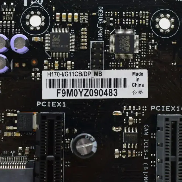 Alt view image 3 of 4 - LGA 1151 Motherboard H170-I/G11CB/DP_MB 1151 Motherboard DDR4 Supports Core i5 6500 6600 6400 i7 7700K 7700 Micro ATX