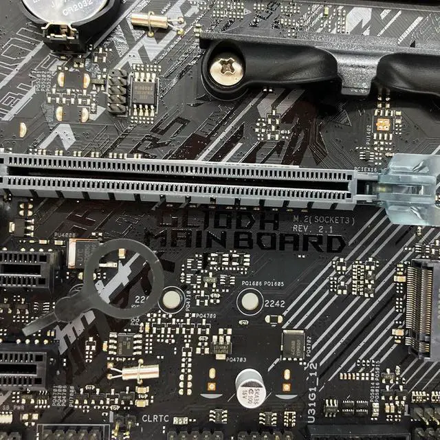 Alt view image 2 of 4 - B450 Motherboard GL10DH MAIN BOARD Supports Ryzen 7 1700 3700x Ryzen 5 2600 2600x 3500x 3600 5500 With B450M-K BIOS Version