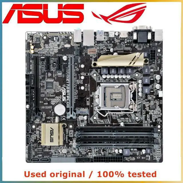 Main image of For Z170M-PLUS Computer Motherboard LGA 1151 DDR4 64G For Z170 Desktop Mainboard M.2 NVME PCI-E 3.0 X16