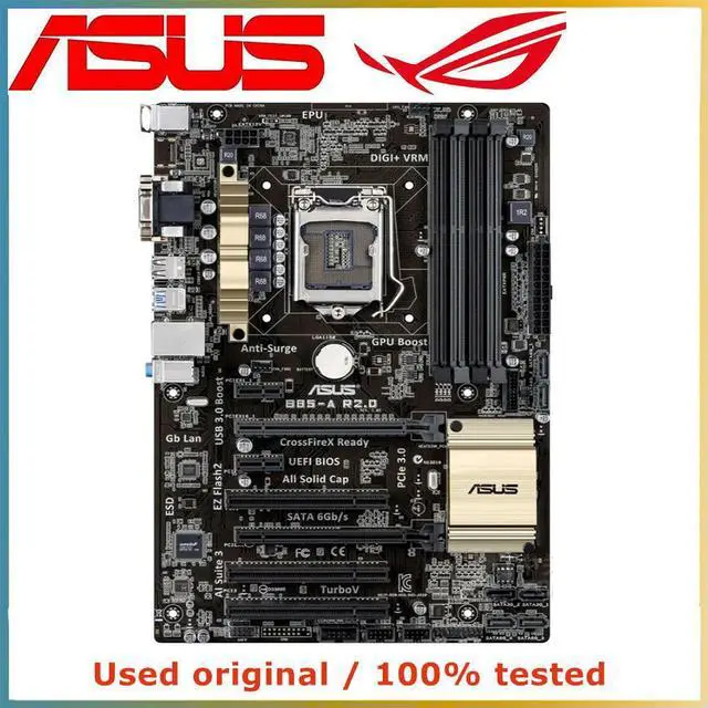 Alt view image 2 of 4 - For B85-A R2.0 Computer Motherboard LGA 1150 DDR3 32G For B85 Desktop Mainboard SATA III PCI-E 3.0 X16