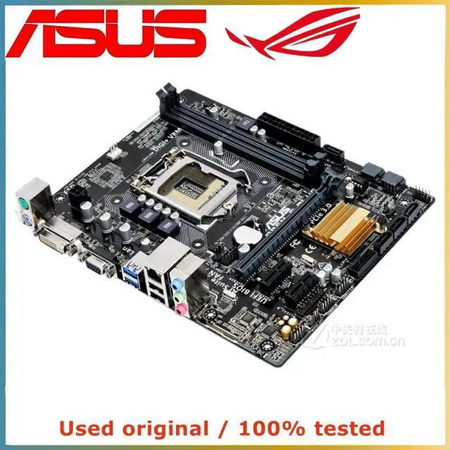 Alt view image 3 of 4 - For B85M-F PLUS Computer Motherboard LGA 1150 DDR3 16G For B85 Desktop Mainboard SATA III PCI-E 3.0 X16