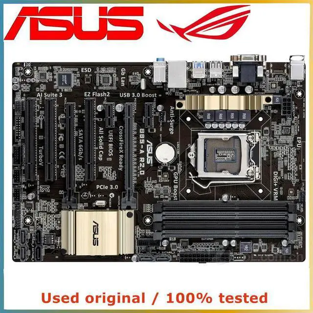 Main image of For B85-A R2.0 Computer Motherboard LGA 1150 DDR3 32G For B85 Desktop Mainboard SATA III PCI-E 3.0 X16