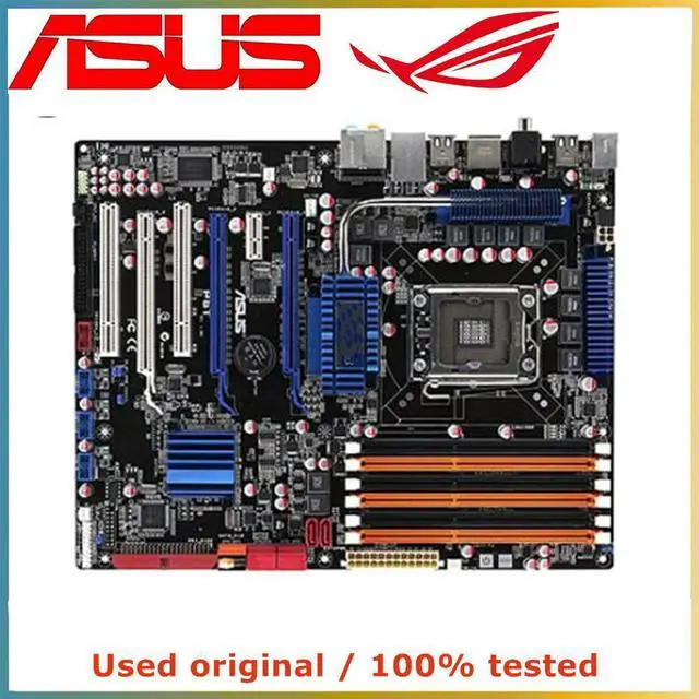 Main image of For X58 For P6T Computer Motherboard LGA 1366 DDR3 24G Desktop Mainboard SATA II PCI-E 2.0 X16