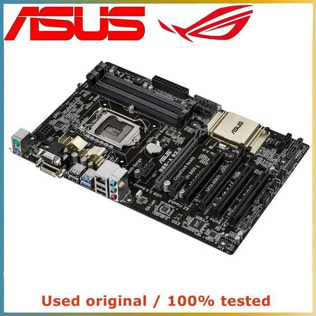 Alt view image 4 of 4 - For B85-A R2.0 Computer Motherboard LGA 1150 DDR3 32G For B85 Desktop Mainboard SATA III PCI-E 3.0 X16