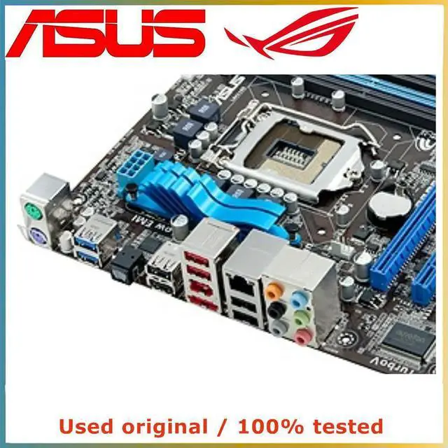 Alt view image 4 of 4 - For P8P67-M Motherboard LGA 1155 DDR3 32G For P67 P8P67 Desktop Mainboard SATA III PCI-E 3.0 X16