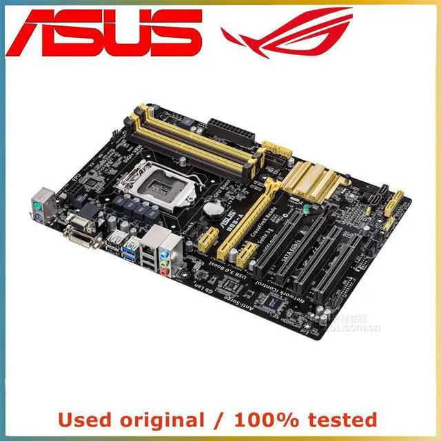 Alt view image 2 of 4 - For B85-A Computer Motherboard LGA 1150 DDR3 32G For B85 Desktop Mainboard SATA III PCI-E 3.0 X16