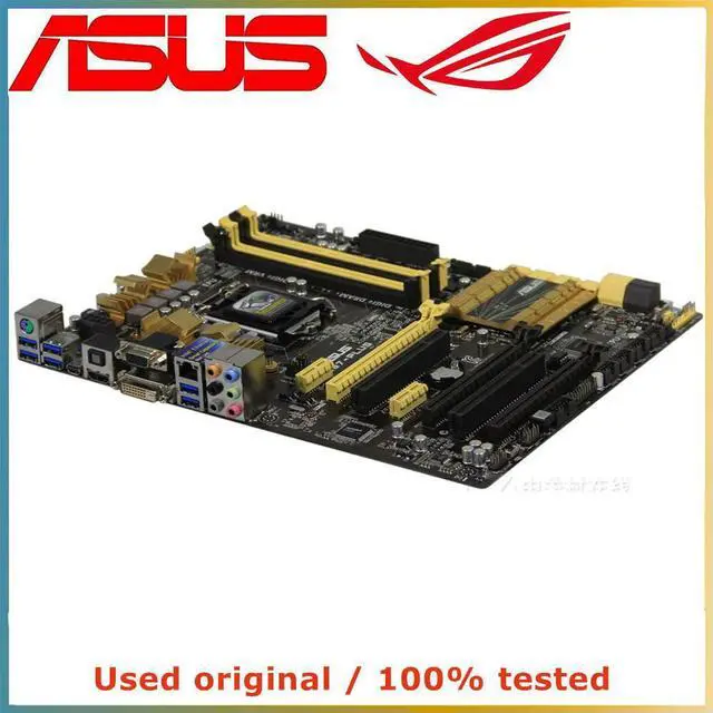 Alt view image 3 of 4 - For Z87-PLUS Computer Motherboard LGA 1150 DDR3 32G For Z87 Desktop Mainboard SATA III PCI-E 3.0 X16