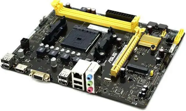 Alt view image 2 of 4 - A68BM-A/M32BF/DP_MB Motherboard FM2 Motherboard DDR3 Memory A68 Micro ATX  PCI-E X16 HDMI
