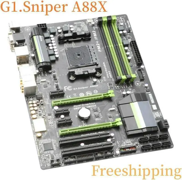Main image of For G1.Sniper A88X Motherboard A88X FM2+ DDR3 Mainboard 100% Tested Fully Work