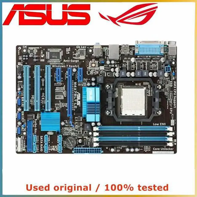 Main image of For M4A78LT LE Computer Motherboard AM3 DDR3 16G For 760G Desktop Mainboard USB2.0 SATA II