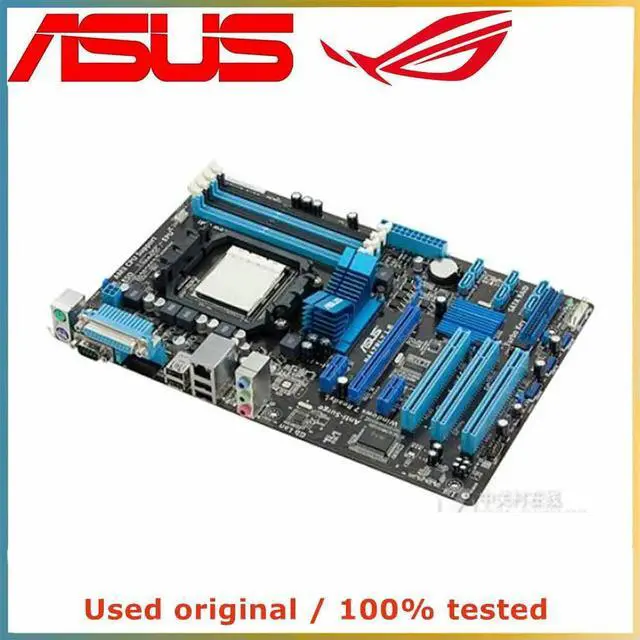 Alt view image 2 of 2 - For M4A78LT LE Computer Motherboard AM3 DDR3 16G For 760G Desktop Mainboard USB2.0 SATA II